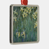 Claude Monet | Gele Iers Metalen Ornament (Rechts)