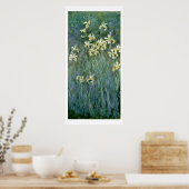 Claude Monet | Gele Iers Poster (Keuken)