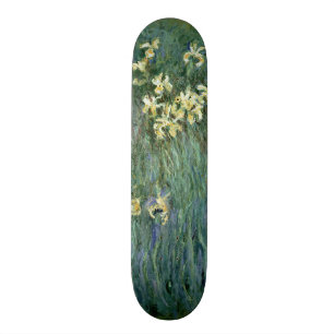 Claude Monet Gele Iers Skateboard