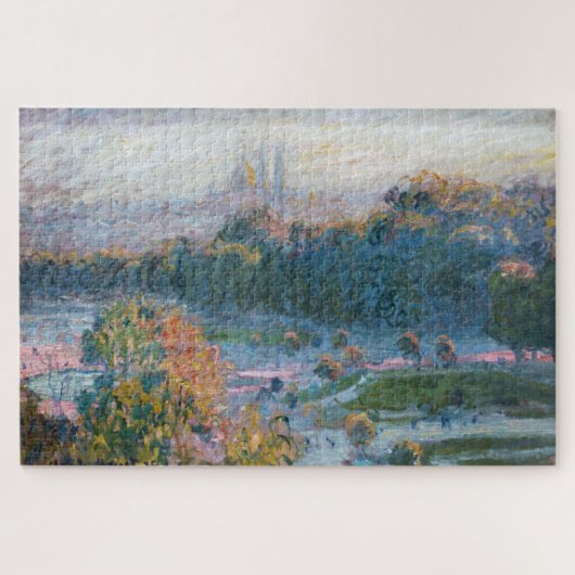 Claude Monet - Gezicht op de Tuilerieën, Studie Legpuzzel (Horizontaal)