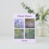 Claude Monet - Giverny Masterstukselectie Briefkaart (Staand voorkant)