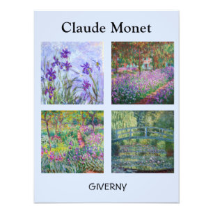 Claude Monet - Giverny Masterstukselectie Foto Afdruk