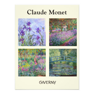 Claude Monet - Giverny Masterstukselectie Foto Afdruk