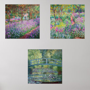 Claude Monet - Giverny Masterstukselectie Muurkunst Sets