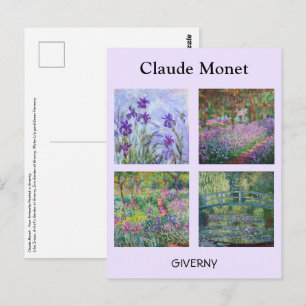 Claude Monet - Giverny Meesterwerken Selectie Briefkaart