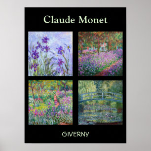 Claude Monet - Giverny Meesterwerken Selectie Poster
