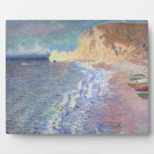 Claude Monet Goedemorgen in Etretat Fotoplaat