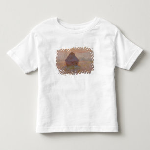 Claude Monet Grainstack, zon in de mist Kinder Shirts