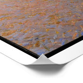 Claude Monet | Grainstack, zon in de mist Poster (Hoek)