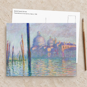 Claude Monet - Grand Canal, Venetië Briefkaart