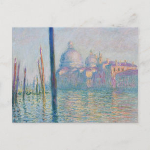 Claude Monet Grand Canal Venice Italië Reis Feestdagenkaart