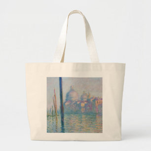 Claude Monet Grand Canal Venice Italië Reis Grote Tote Bag