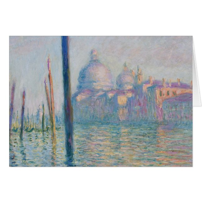 Claude Monet Grand Canal Venise Italie Voyage (Devant horizontal)