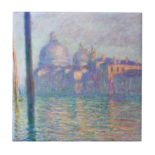 Claude Monet - Grote Kanaal, Venetië Tegeltje