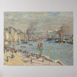 Claude Monet - Haven van Le Havre Poster
