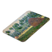 Claude Monet - Haystacks bij Giverny Magneet (Linkerzijde)