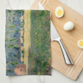 Claude Monet - Haystacks bij Giverny Theedoek (Quarter Fold)