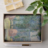 Claude Monet - Haystacks bij Giverny Tissuepapier (Geschenk)