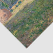 Claude Monet - Haystacks bij Giverny Tissuepapier (Detail)