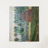 Claude Monet - Haystacks bij Giverny Wandkleed (Voorkant)
