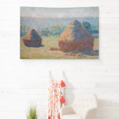 Claude Monet - Haystacks, einde zomer Spandoek (Insitu)