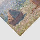 Claude Monet - Haystacks, einde zomer Tissuepapier (Detail)