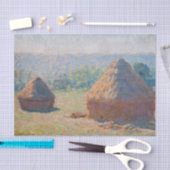 Claude Monet - Haystacks, einde zomer Tissuepapier (Craft)