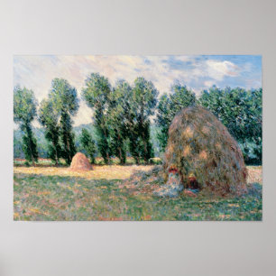 Claude Monet - Haystacks Poster