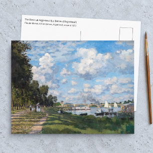 Claude Monet - Het bassin bij Argenteuil Briefkaart