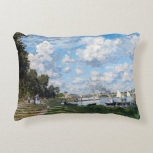 Claude Monet - Het bekken in Argenteuil Accent Kussen