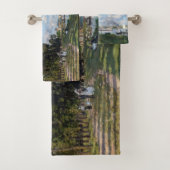 Claude Monet - Het bekken in Argenteuil Bad Handdoek (Insitu)