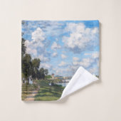 Claude Monet - Het bekken in Argenteuil Bad Handdoek (Wasdoekje)