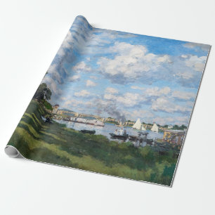 Claude Monet - Het bekken in Argenteuil Cadeaupapier