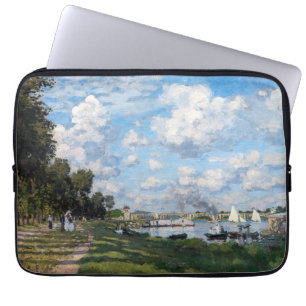 Claude Monet - Het bekken in Argenteuil Laptop Sleeve
