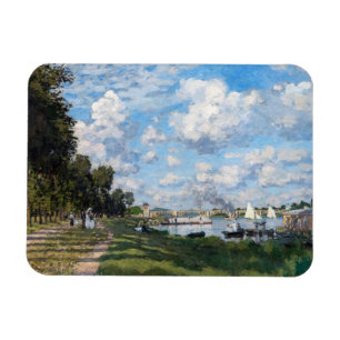 Claude Monet - Het bekken in Argenteuil Magneet