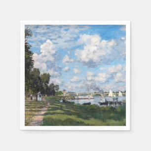 Claude Monet - Het bekken in Argenteuil Servet
