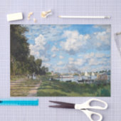 Claude Monet - Het bekken in Argenteuil Tissuepapier (Craft)