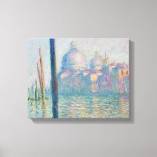 Claude Monet - Het Grote Kanaal Canvas Afdruk