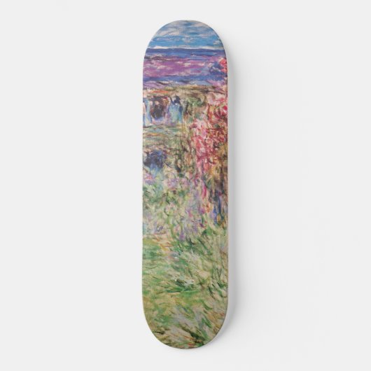 Claude Monet Het Huis Onder de Rozen GalleryHD Skateboard (Voorkant)