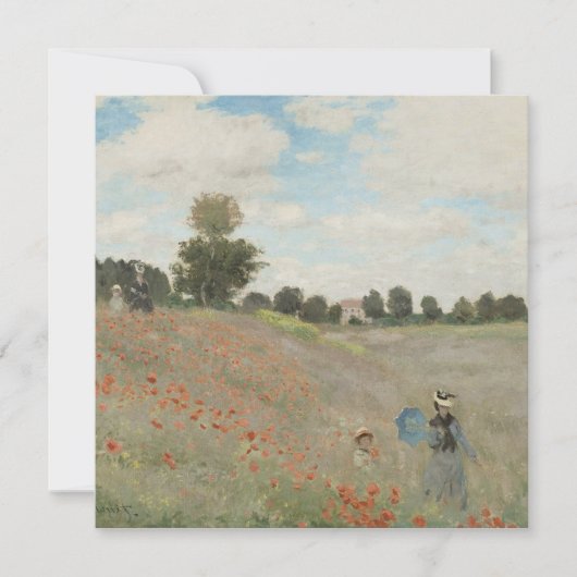 Claude Monet Het Klaprozenveld bij Argenteuil (Voorkant)