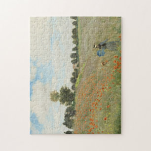 Claude Monet Het klaprozenveld bij Argenteuil Kuns Legpuzzel