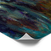 Claude Monet Het pad door de IRIES Poster (Hoek)