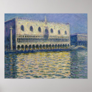Claude Monet - Het paleis van Doges Poster