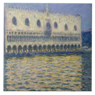 Claude Monet - Het paleis van Doges Tegeltje