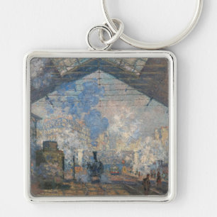 Claude Monet - Het station Saint-Lazare Sleutelhanger