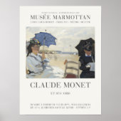 Claude Monet Het strand bij Trouville Art Print (Voorkant)