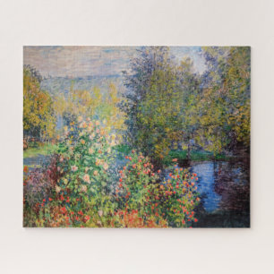 Claude Monet - Hoek van de tuin in Montgeron Legpuzzel