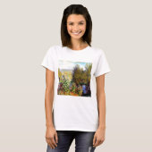 Claude Monet, hoek van de tuin in Montgeron T-shirt (Voorkant volledig)
