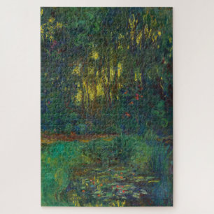 Claude Monet – Hoek van de vijver met waterlelies Legpuzzel