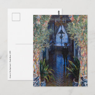 Claude Monet - Hoek van de Woning Briefkaart